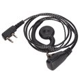 thumbnail image 1 of G Shape  Talkie Headphone, Hands Free Communication 2 Way  Ear  Earpiece K Head PTT Wire Control Comfortable To Wear  For  For, 1 of 8