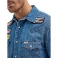 thumbnail image 2 of WRANGLER® x HOT WHEELS™ MEN’S DENIM WORK SHIRT, 2 of 8