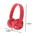 thumbnail image 3 of Casque avec Microphone Casque Filaire, Appel à Commande Filaire avec Caisson de Basses, Casque Universel pour Téléphone Mobile et Ordinateur Réduction de Bruit Intelligente, 3 of 9