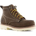 thumbnail image 1 of FRYE Supply Men's 6" Waterproof  Steel Toe Work Boot Dark Brown - FR40301, 1 of 2