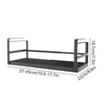 thumbnail image 3 of Adjustable Under Shelf Basket Kitchen Bathroom Pantry Storage Organizer Steel Rack Expandable 27-45cm 1-Piece, 3 of 6