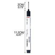 Vwrxbz 10 Pack Long Head Marker Pen 10ml Waterproof Fast Drying Oil Based Deep Hole Marker for Metal Wood