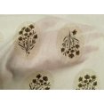 thumbnail image 5 of oneOone Cotton Cambric Cream Fabric Block Craft Projects Decor Fabric Printed By The Yard 56 Inch Wide, 5 of 5