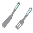 thumbnail image 1 of WHEANG Mini Service Spatula Curved Sugar Coated Spatula Heat Flexible Non Stick Silicone, 1 of 6