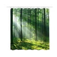 thumbnail image 2 of EGNMCR Rideaux, Rideaux pour Chambre Rideau de Douche Imprimé Polyester et Anti-Moisissure Salle de Bain et Rideau de Séparation Anti-Moisissure 150X180CM un Rideau, 2 of 2