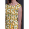thumbnail image 2 of Bimba Kurti d'Été Sans Manches Imprimé Tunique Droite Robes pour Femmes, 2 of 6