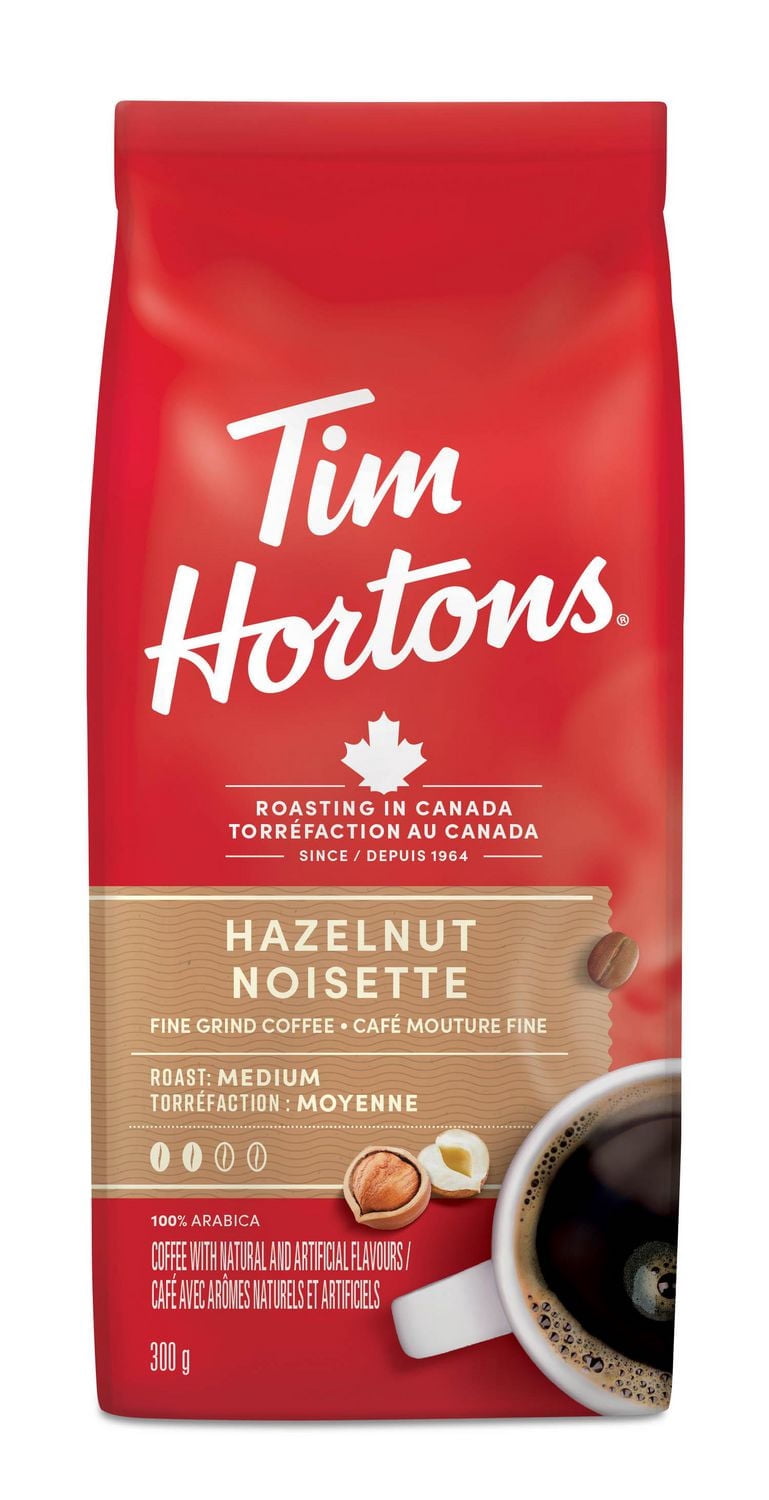 Tim Hortons Hazelnut Light Medium Roast Coffee