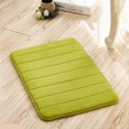thumbnail image 3 of Soft Plush Bathroom Rug Non-slip Absorbent Soft Memory Foam Water Area Bath Carpet Bedroom Floor Shower Mat Rug, 3 of 5