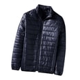 thumbnail image 2 of KIHOUT Veste Légère pour Hommes, Doudoune Matelassée Résistante à l'Eau pour l'Hiver, 2 of 3