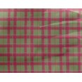 thumbnail image 4 of oneOone Georgette Viscose Fabric Madras Check Print Fabric BTY 42 Inch Wide, 4 of 4