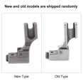thumbnail image 4 of Solid  Zipper Foot, Presser Foot Replacement, Low Shank Steel Universally Fit For Most Industrial Flat Bed Sewing Machines Sewing Machine, 4 of 8