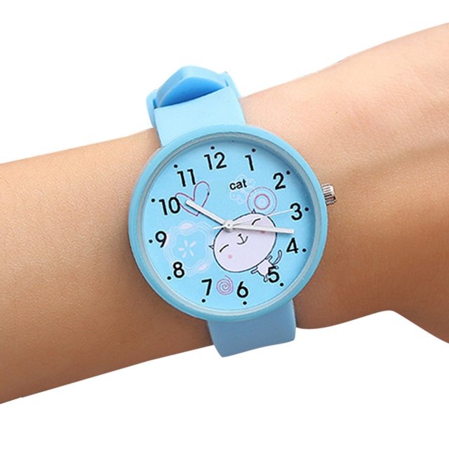 Coofit Kids Watch Cartoon Cute - Silicone Strap Electric Watch Time Watch Wrist Watch
