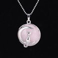thumbnail image 1 of Collier pour Femmes Chat sur la Lune Pendentifs en Cristal Pendentifs Hardshell, 1 of 6