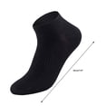 thumbnail image 4 of B91xZ No Show Socks Womens Comfort Running Ankle Socks,Gray One Size, 4 of 4