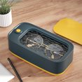 thumbnail image 2 of TopLLC Ultrasonic Jewelry Cleaner, Portable Sonic Cleaning Machine with One-Touch Operation, 15oz 45KHz High-Frequency Ultrasonic Cleaner for Eyeglasses Rings Necklaces Dentures and Makeup Brushes, 2 of 6
