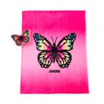 thumbnail image 1 of Justice Rainbow Butterfly Silk Touch Fleece Throw and Decorative Pillow Set, 1 of 6