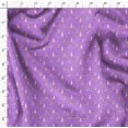 thumbnail image 4 of Soimoi Purple Modal Satin Fabric Birthday Theme Party Print Fabric by the Yard 42 Inch Wide, 4 of 5