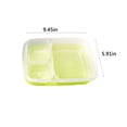 thumbnail image 3 of Rbaofujie Adult Bento Lunch Box 5pc/7pc Food Grade Compartment Lunch Box Plastic Fresh-Keeping Lunch Box with Lid Microwave Heating Lunch Box Teen Lunch Box, 3 of 6