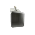 thumbnail image 2 of Mainstays White Large Metal Laundry Detergent Storage Canister with Scoop and Lid, 2 of 7