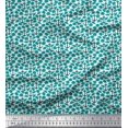 thumbnail image 1 of Soimoi polyester Crepe Fabric Fish & Anchor Hook Nautical Print Sewing Fabric Yard 52 Inch Wide, 1 of 1