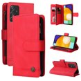 thumbnail image 1 of Case for Samsung Galaxy A52 5G Cover Zipper Pocket Wallet Case Magnetic Protective - Red, 1 of 5