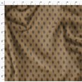 thumbnail image 4 of Soimoi polyester Crepe Fabric Dot & Floral Artistic Print Sewing Fabric Yard 52 Inch Wide, 4 of 5
