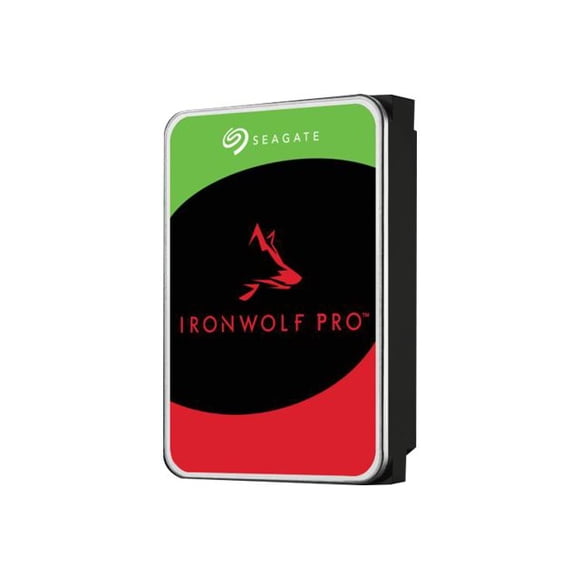 Seagate IronWolf Pro ST8000NT001 - Hard drive - 8 TB - internal - 3.5" - SATA 6Gb/s - 7200 rpm - buffer: 256 MB - with 3 years Seagate Rescue Data Recovery