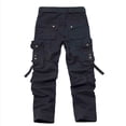 thumbnail image 3 of AherBiu Men's Cargo Pants Pantalon de Randonnée et d'Entraînement Coupe Décontractée avec Multiples Poches, Pantalon de Travail Extensible pour l'Extérieur, 3 of 7