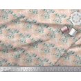 thumbnail image 3 of Soimoi Rayon Fabric Leaves & Rose Flower Fabric Prints By Yard 56 Inch Wide, 3 of 3