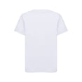 thumbnail image 3 of Ocealan Lot de 2 T-Shirts à Col Rond à Manches Courtes pour Garçons et Filles, Couleur Unie, Été, Décontracté, Coton, Hauts Tee 2-12 Ans Blanc 7-8, 3 of 6