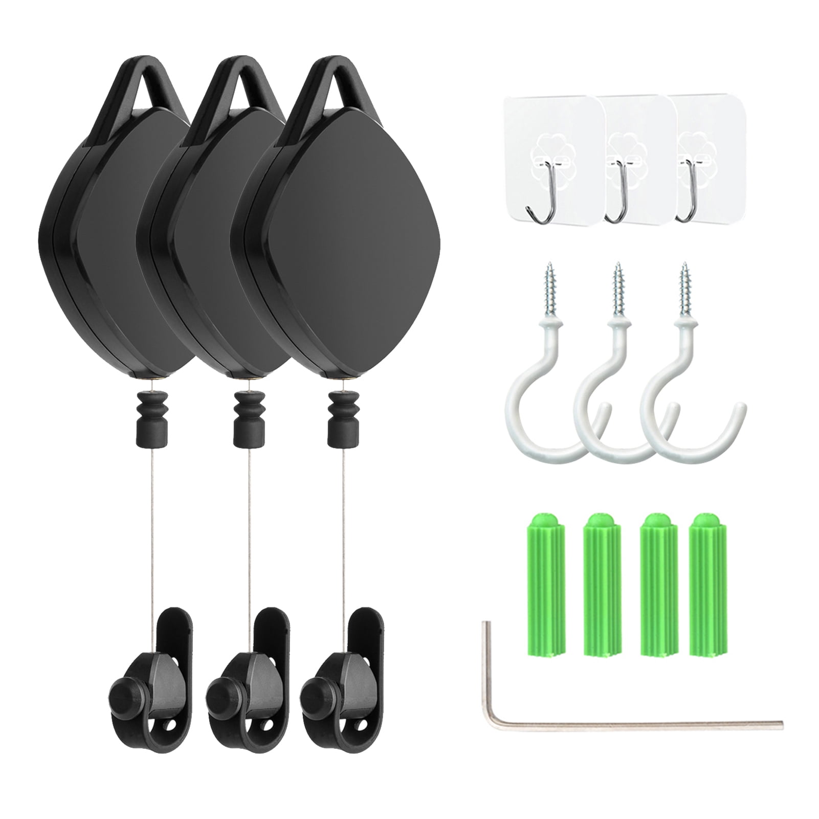 Gestion des Câbles VR Système de Poulie de Plafond Rétractable Compatible avec HTC Vive/Rift S/Oculus Quest2 Accessoires VR