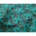 thumbnail image 4 of oneOone Silk Tabby Fabric Leaves & Floral Block Decor Fabric Printed BTY 42 Inch Wide, 4 of 4