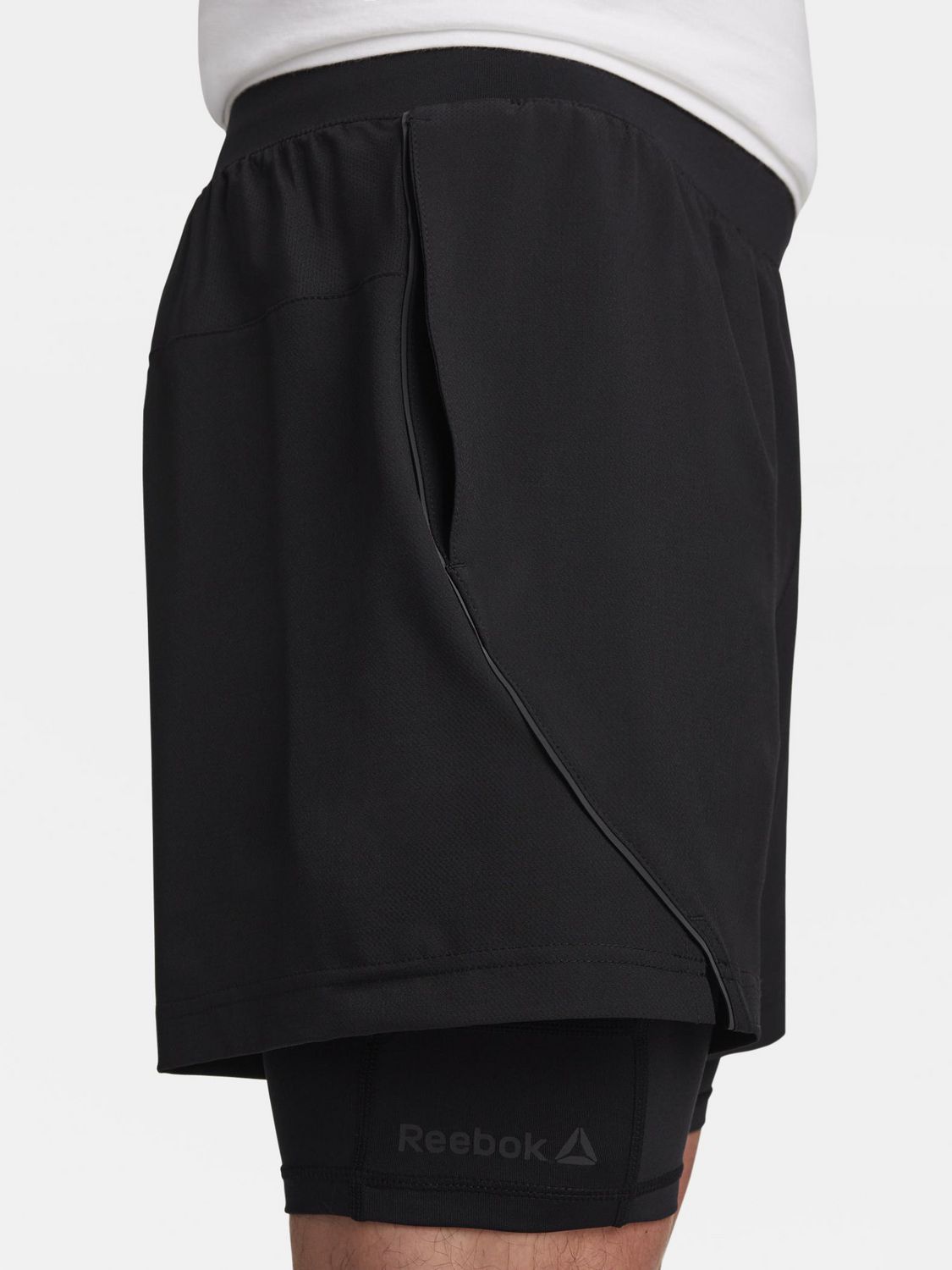 Reebok Short d'entraînement 2-en-1 Strength 5 po pour hommes