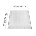thumbnail image 3 of Aluminum Camping Mat Large Warm Foam Sleeping Pad Double Tent Ground Mat For Outdoor Adventures, 3 of 7