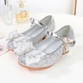 thumbnail image 2 of 2025 Sandals Closed Toe Rhinestone Sandals For Heels Wedding Party Shoes For 12-18 Months Sequins Bow For Toddler, 2 of 9