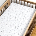 thumbnail image 2 of Draps pour lit de bébé en coton biologique George Baby (2 pièces), 2 of 5
