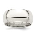 thumbnail image 1 of 925 Sterling Silver 9mm Comfort Fit Size 8 Band Ring, 1 of 2
