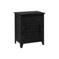 thumbnail image 3 of Monarch Specialties Accent Table, Nightstand, Storage Drawer, End, Side Table, Bedroom, Lamp, Storage, Black Veneer, Transitional, 3 of 4