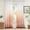 Red I, variant on LEHOZIHEQ Sheer Curtains for Living Room Bedroom, Gradient Chiffon Light Filtering Window Curtain Drapes, Rod Pocket Semi Sheer Panels for Home Decor