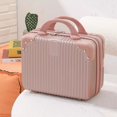 thumbnail image 1 of 14 inch Mini Travel Suitcase Cosmetic Box Hand Luggage Organizer Makeup Case Small Password Box Boarding Case 3, 1 of 6