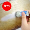 thumbnail image 2 of CEHVOM 2 Pcs Bâton en Acier Inoxydable Antirouille Nettoyage Brosse de Lavage Essuyer Casserole Liquidation, 2 of 8