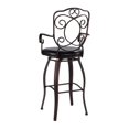 thumbnail image 4 of Tabouret de bar à dos huppé Zina, 4 of 5