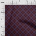 thumbnail image 1 of oneOone Silk Tabby Fabric Tartan Check Print Fabric By The Yard 42 Inch Wide, 1 of 4