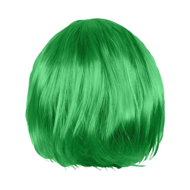 WIFKLSIIPG Perruque Femme Carnaval Cheveux Humains Perruque 30cm Perruque Courte Adaptée pour Décoration de Fête 30cm