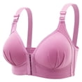 thumbnail image 3 of Timegard Bras for Women No Underwire Front Closure Full Support Adjustable Strap Comfort Daily Bras, 3 of 3