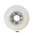 thumbnail image 4 of Maytalsory 1/2/3/5 2 Pcs/ensemble Support Élargi et Prise Silencieuse Roues Durables Freestyles Blanc 72mm 1 Pce, 4 of 6