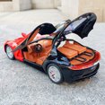 thumbnail image 3 of Modèle de Voiture de Sport en Alliage Atlantique 1:24 Véhicules Jouets en Métal Moulés sous Pression Modèle de Voiture Simulation Son Lumière Collection Cadeaux pour Enfants Blanc Sans Boîte, 3 of 5