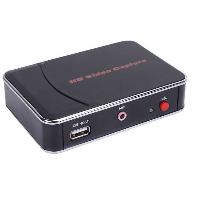 Dispositif de Capture Vidéo, Interface Multimédia HD Transfert Stable Carte de Capture Vidéo Support Micro Entrée Plug and Play pour Jeux pour Diffusion en Continu