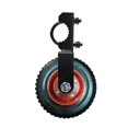 thumbnail image 4 of Tachiuwa Roulette de Clôture Roulette de Portail 8 Pouces de Hauteur Roue Auxiliaire Roulette en Caoutchouc Robuste Rouge, 4 of 9