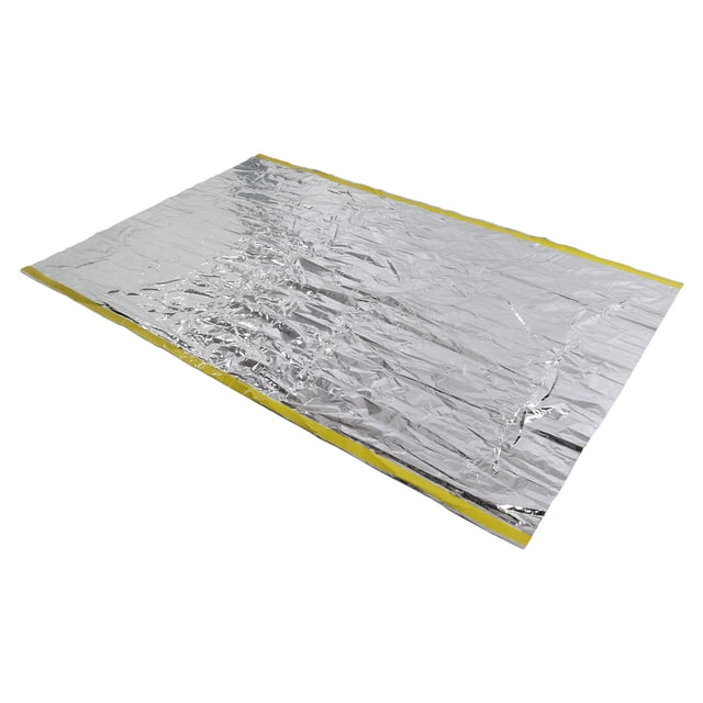 Tente d'Abri d'Urgence Réutilisable et Pliable avec Film en Aluminium pour Animaux de Compagnie pour la Randonnée, le Camping et la Survie, Conception Légère et Imperméable